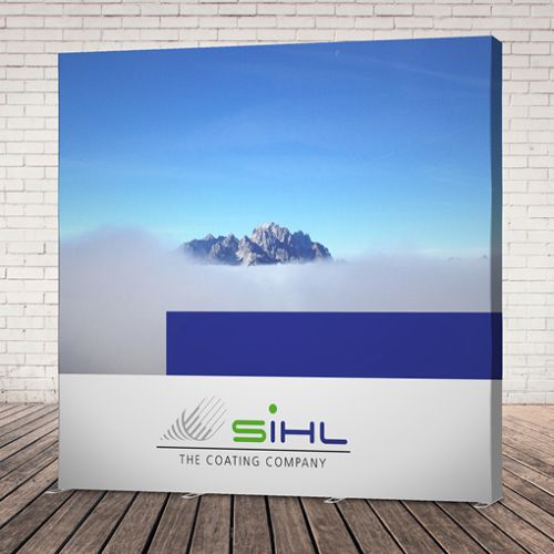 SIHL 3516 | SEIDENMATTE PVC-FREIE POP-UP FOLIE MIT GRAUER RÜCKSEITE - 310 µ