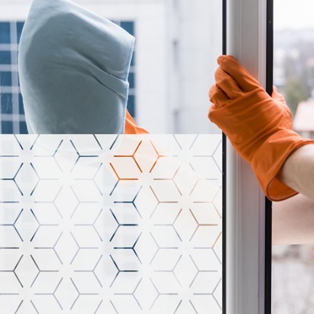 FILM PVC POLYMÈRE EFFET DÉPOLI SABLÉ