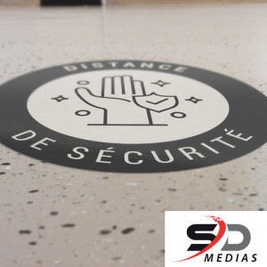 SD MEDIA SDL-120 | LAMINATION PVC STRUCTURÉE MATE 120µ COLLE SOLVANT SPÉCIAL SOL