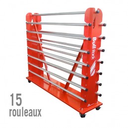 SUPPORT 15 ROULEAUX