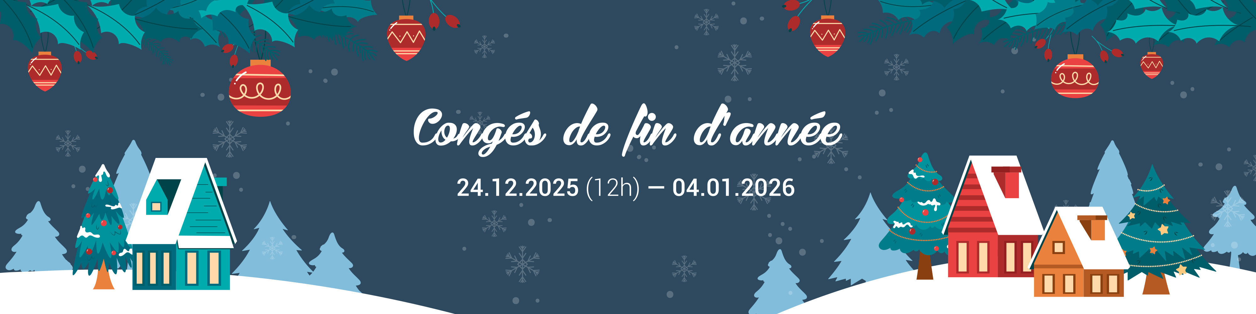 Congés de Noël